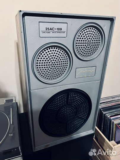 Колонки Вега 25ас 109, усилитель вега
