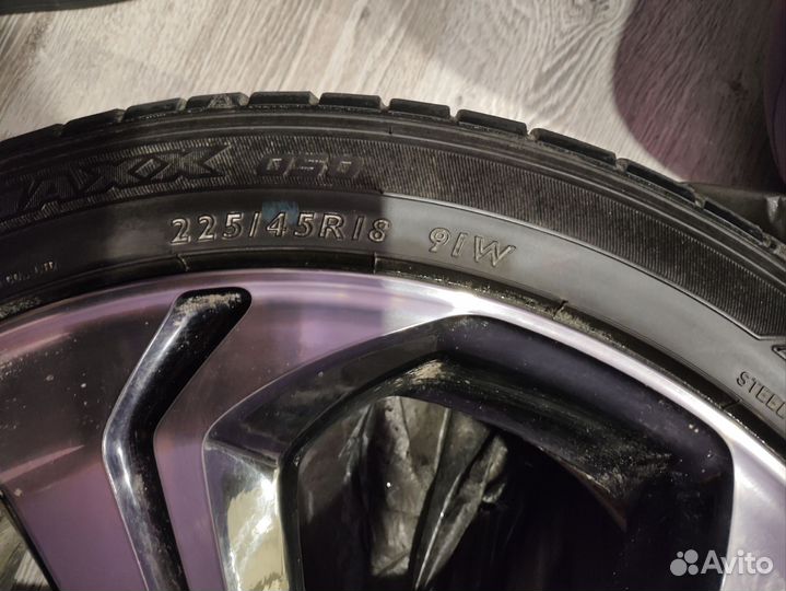 Оригинальные диски honda jade r 18 + резина