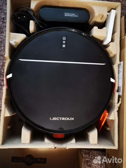 Робот-пылесос Liectroux M7S PRO, черный