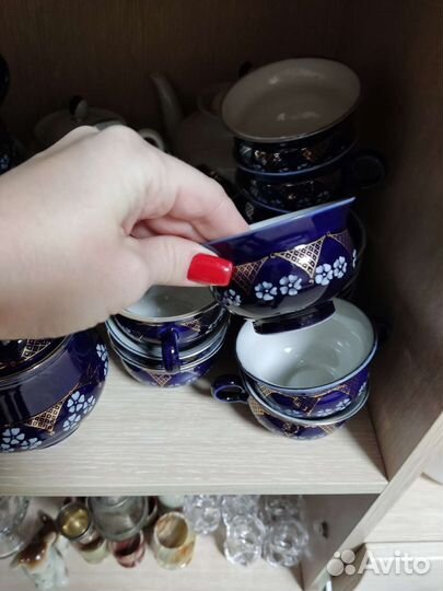 Сервиз кобальт