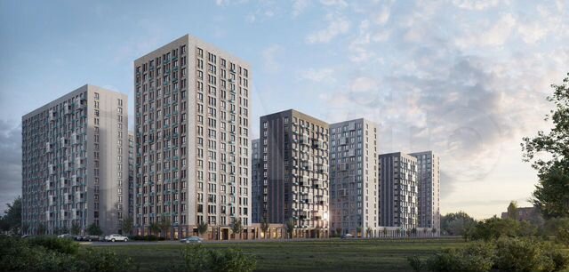 2-к. квартира, 53,6 м², 9/17 эт.