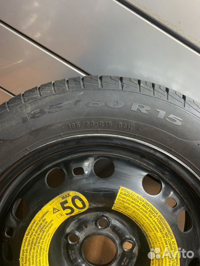 Запасное колесо r15 для VW AG 5x100