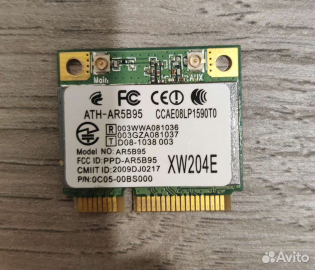 Wifi (сетевые карты) модули для ноутбуков