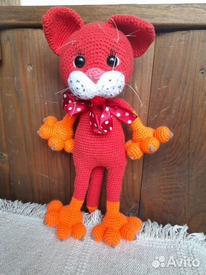 Вязаные игрушки ручной работы
