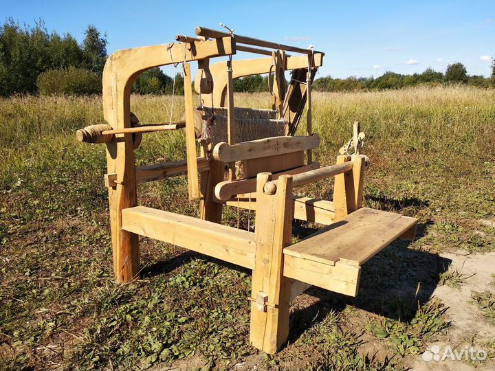 Старинные ткацкие станки