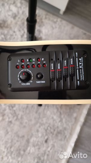 Электроакустическая гитара martinez SW-024HC/BK