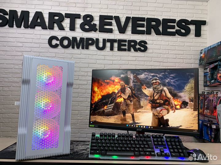 Игровой Компьютер Core i5 10400f+RTX 2060+16GB+SSD