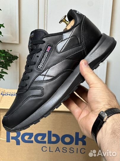 Кроссовки reebok classic кожа