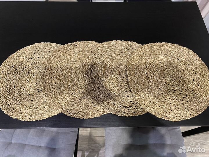 Плетеные подставки икеа