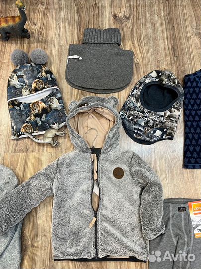 Кофта новая Мишка 98