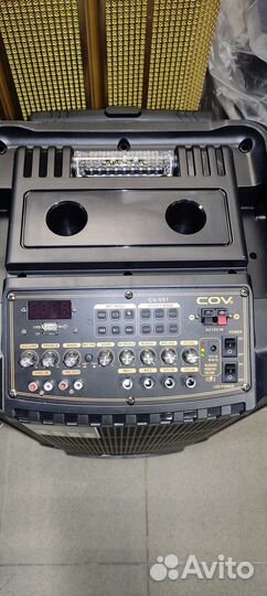 COV V51 Честные 80-100W Портативная проф. колонка