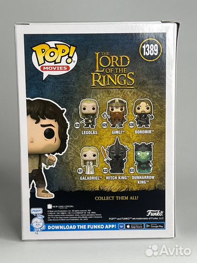 Funko Pop Frodo With The Ring 1389