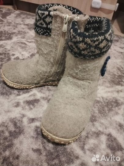 Войлочные сапожки/ валенки детские 28