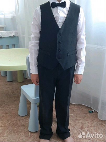 Школьный костюм тройка р128