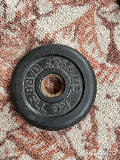 Гантель Одна 14кг. Разборная