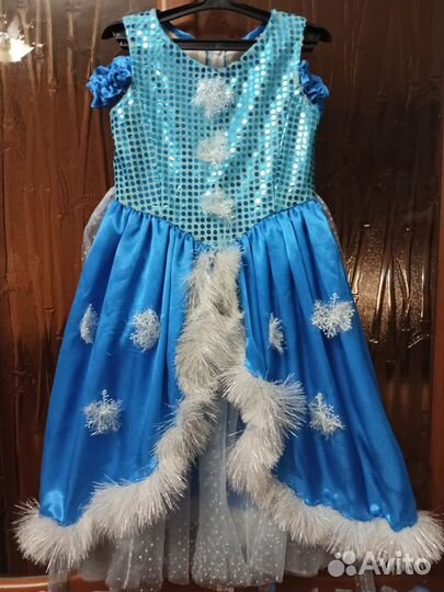 Костюм снежная королева от 5 лет