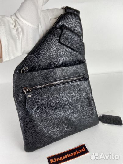 Сумка из натуральной кожи мужская