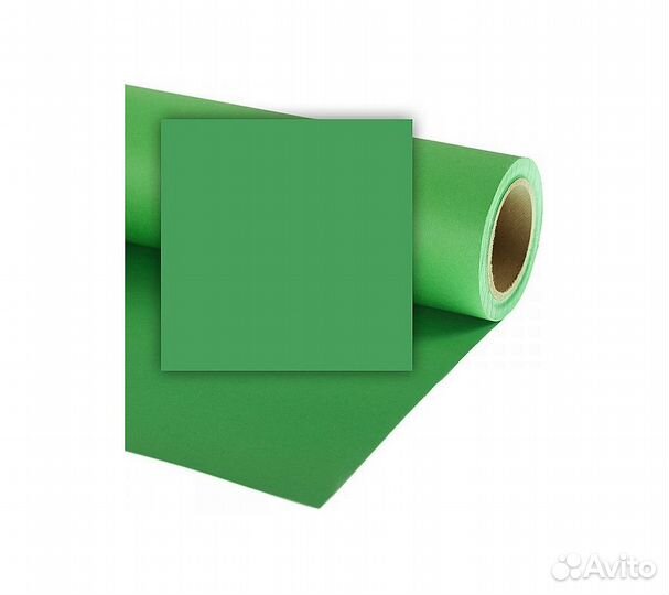 Фон бумажный Colorama 1,35x11м Chroma Green