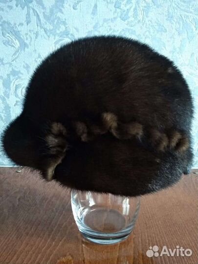 Шапка норковая женская