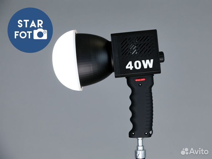 Крутой компактный биколорный LED видеосвет 40Вт