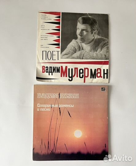 Виниловые пластинки СССР