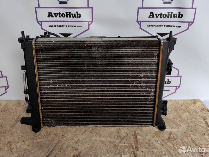 Блок охлаждения Hyundai Solaris АКПП