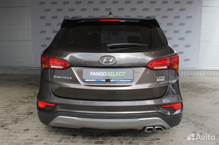 Hyundai Santa Fe 2.2 AT, 2017, 98 147 км