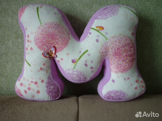 Буква подушка