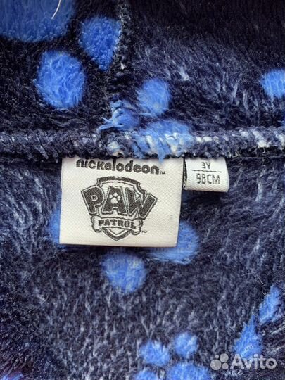 Халат щенячий патруль 98-104