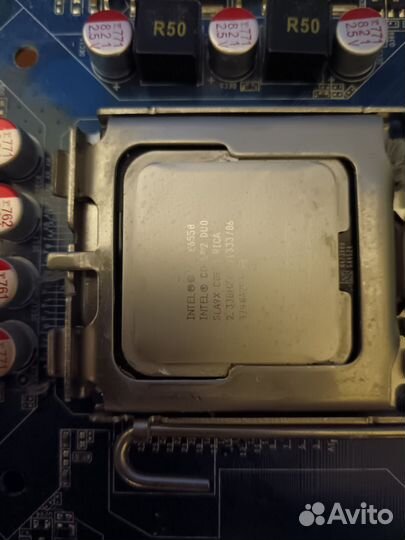 Комплект материнская плата 775