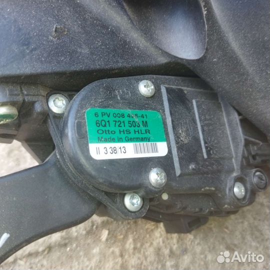 Педальный узел VW Polo