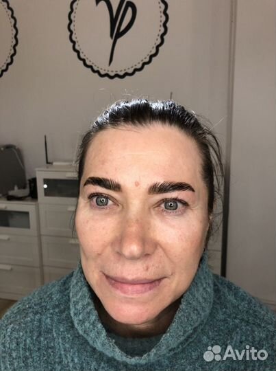 Долговременная укладка,окрашивание бровей