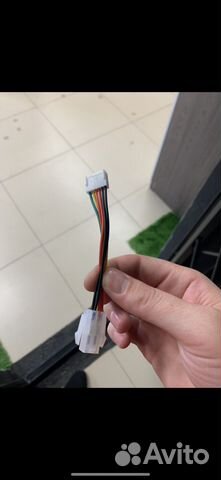 Переходник куллера с 4 пин на 6 пин,6 на 4