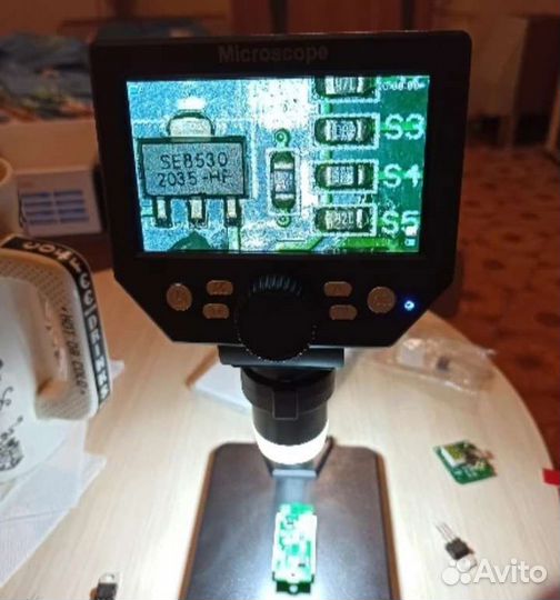 Электронный микроскоп 1000х