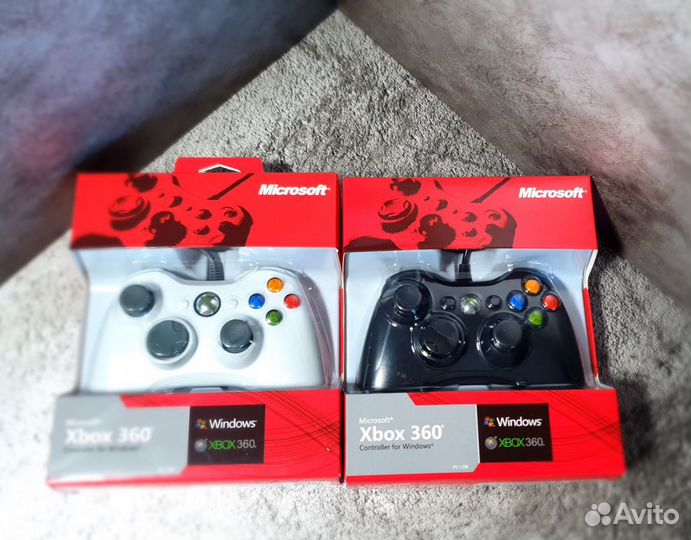 Геймпад xbox 360 проводной