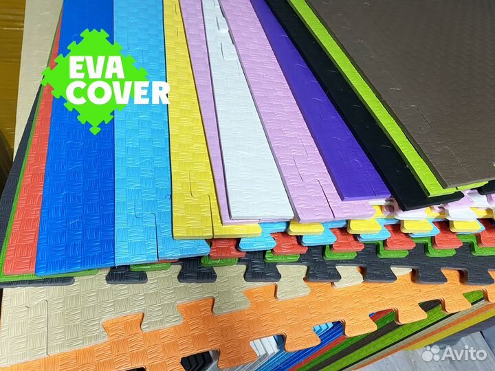 Будо-маты EVA (татами ласточкин хвост) с завода