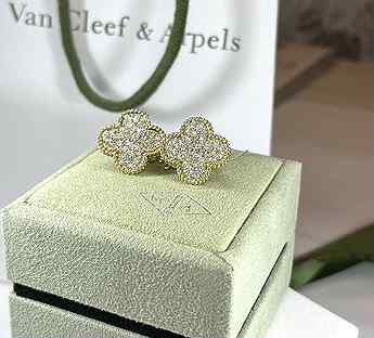 Серьги van cleef Magic Alhambra