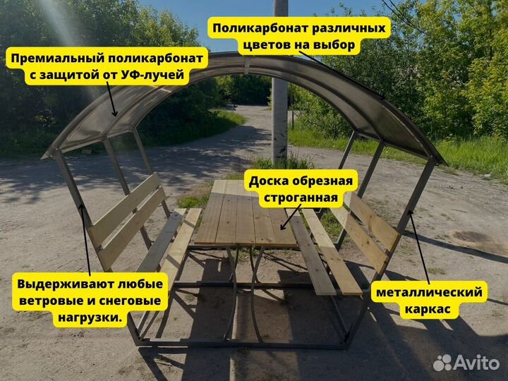 Беседка с гарантией