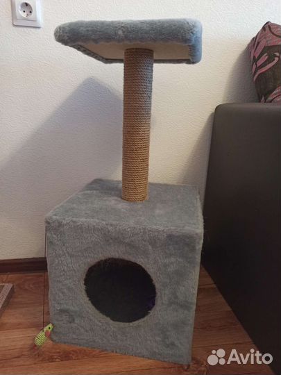 Когтеточка домик для кошки