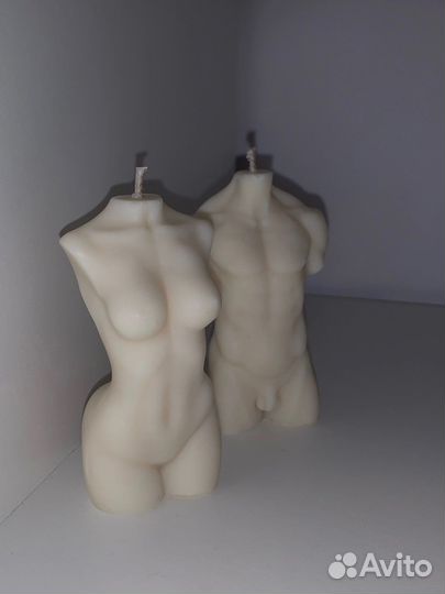 Ароматизированные свечи женского тела