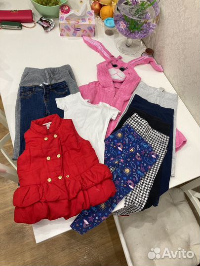 Вещи пакетом для девочки 98