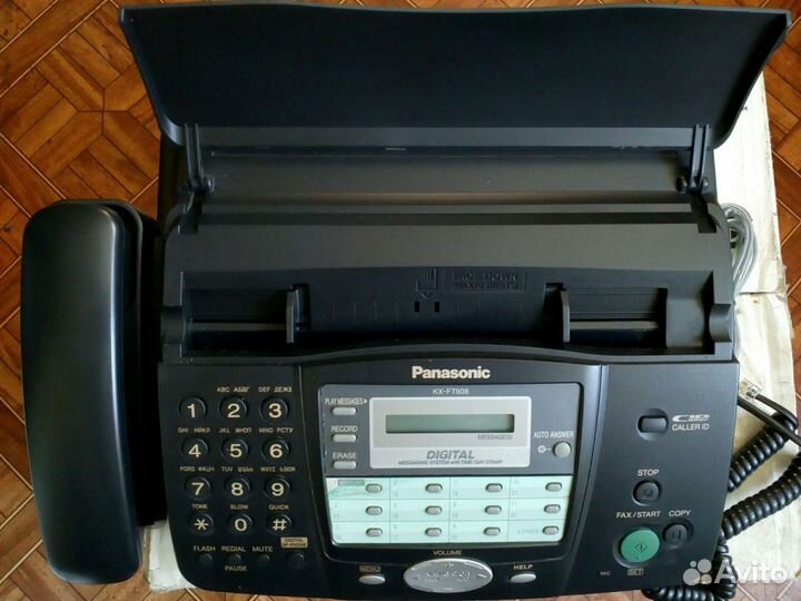 Факс с цифровым автоответчиком Panasonic KX-FT908U