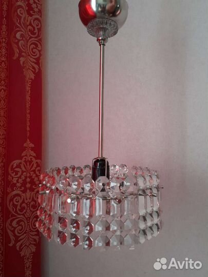 Новая люстра хрустальная СССР