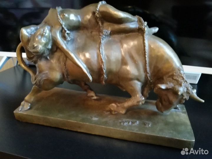 Скульптура (антик) бронза. (похищение Европы)