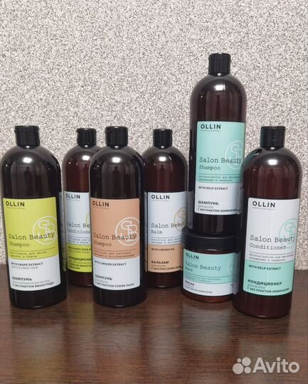 Ollin Шампунь, Маска, Бальзам