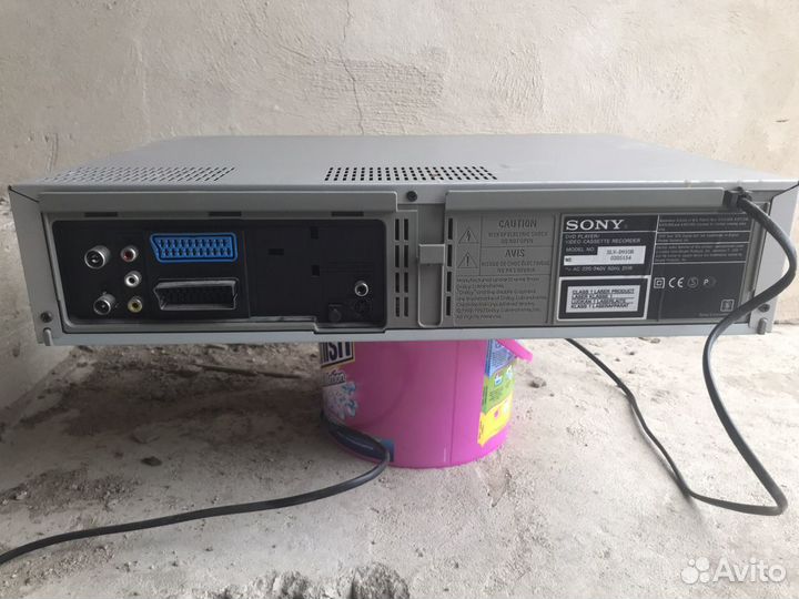 DVD + VHS плеер