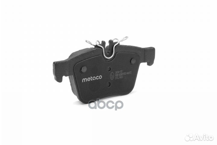 Колодки тормозные MB W205 13- задн. 3010172 metaco