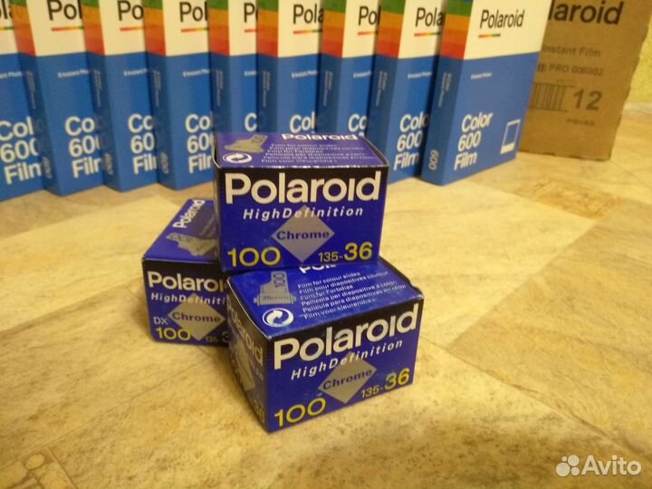 Картриджи для Polaroid color 600, фотоплёнка