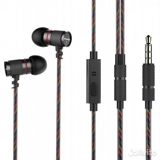 Проводные наушники Awei ES-660i in-ear headphones