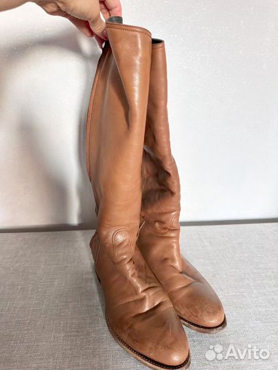 Сапоги из натуральной кожи 41 размер, зима